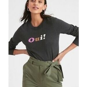 NWT Banana Republic Factory Oui Crewneck Sweater Size M